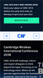 Mobile Screenshot of cambridgewireless.co.uk